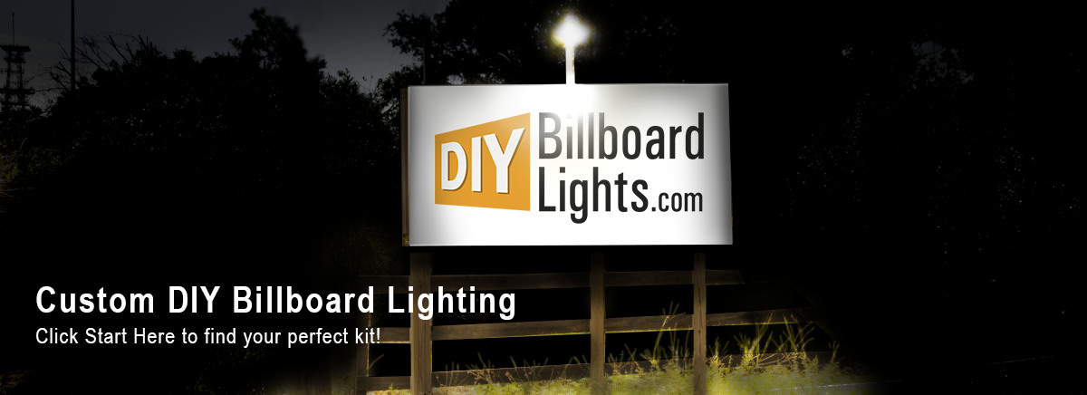 Adwords Landing Page: Custom DIY Billboard Lighting